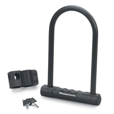 Abbildung von MASTER LOCK Bügelschloss [Schlüsselschloss] [mit Halterung]8170EURDPRO Ideal für Fahrräder