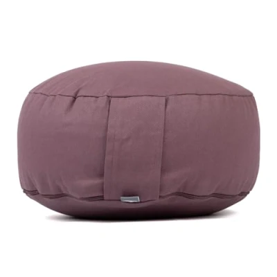 Abbildung von Meditationskissen RONDO ECO Füllung: Dinkel dusty purple