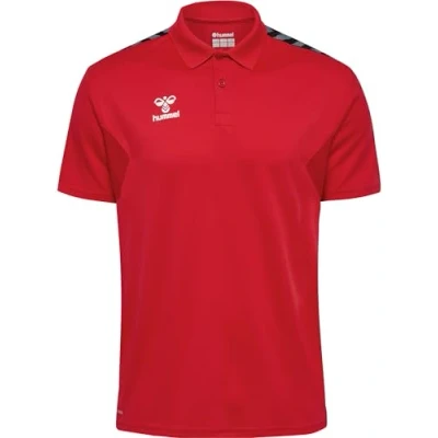 Abbildung von Hummel Lauthentic Functional Poloshirt, Herren, Größe: XXL, True red