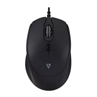 Abbildung von V7 Wired Pro Silent Mouse USB MU350 schwarz