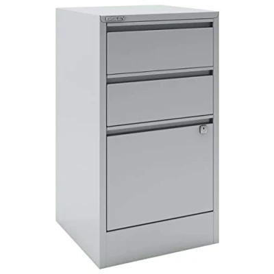 Abbildung von Bisley Home Filer, 2 Universal , 1 HR Schublade, Metall, 645 Lichtgrau, 40 x 41.3 67.2 cm
