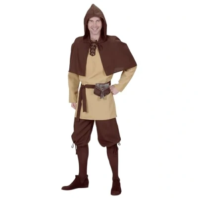 Abbildung von California Costumes Herren Renaissance Mittelalter Ritter Ren Faire Kostüm Schwarz Large/X Large