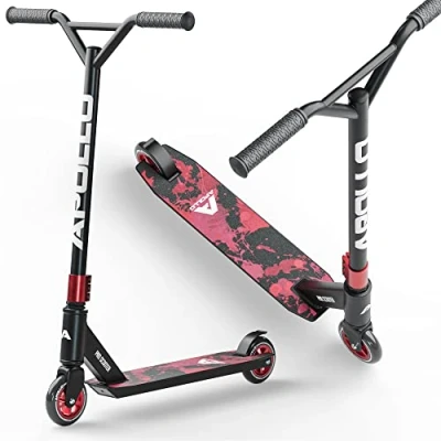 Abbildung von Apollo Kinderroller Genius Pro Robuster Freestyle Scooter für Kinder ABEC 9 Kugellager Tretroller 10 Jahre ab 6 Jahren perfekt auch als Stadtroller