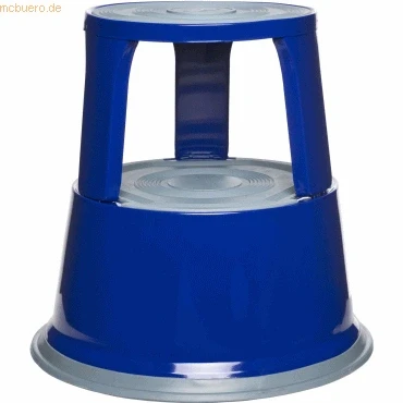 Abbildung von Alco Rollhocker Al Step Metall blau