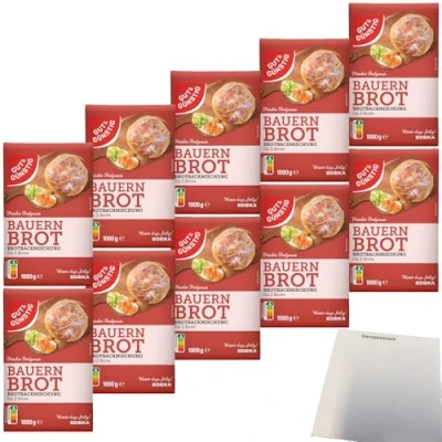 Abbildung von Gut&amp;Günstig Brotbackmischung Bauernbrot VPE (10x1000g Packung) + usy Block