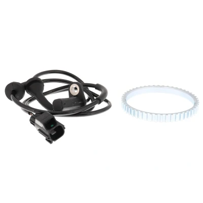 Abbildung von VEMO V95 72 7800 ABS Sensor Vorderachse links mit Sensorring Hallsensor 2 975 12 eckig VOLVO: V70 2, S80 I, S60 I