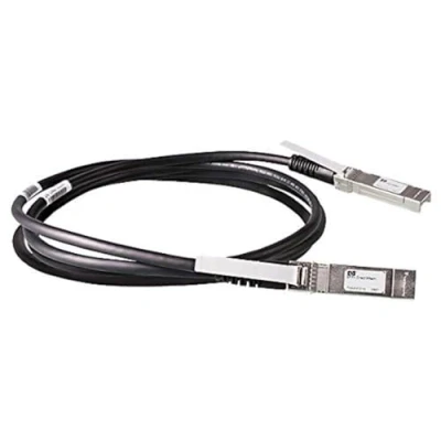 Abbildung von Hewlett Packard HP Enterprise 10 G SFP + to 3 m Direct Attach Copper schwarz Kabel Infiniband (3 m, +, Gbit/S, Schwarz, männlich