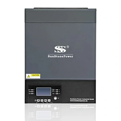 Abbildung von Sunstonepower Off Grid Wechselrichter 24V DC 4KW Reine Sinuswelle Solar MPPT Inverter für AGM Gel LiFePO4 Batterie