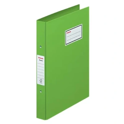 Abbildung von Esselte Premo Ringordner, A4 4RR, 40 mm Breit Rücken, FSC, Grün, 690510