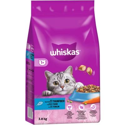 Abbildung von Katzenfutter Trockenfutter Adult Thunfisch Beutel 3,8 kg Whiskas