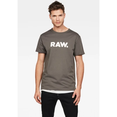 Abbildung von G Star Holorn Tshirt print, Herren, Größe: Large, Gs grey