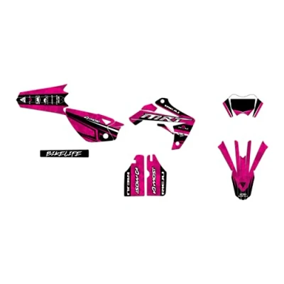 Abbildung von Deko Set für Motorrad, anpassbar, Rieju MRT 50 von 2009 bis 2021, Wix, Rosa