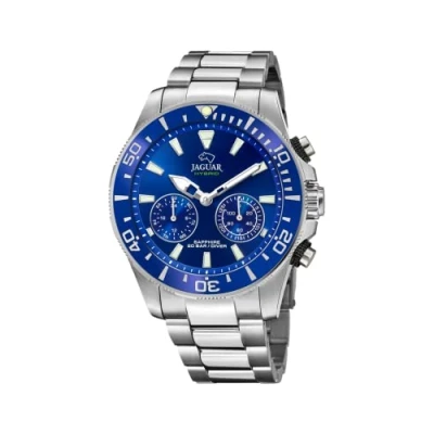 Abbildung von Jaguar Connected Kollektion Chronograph, Herren, Größe: One Size, Blau