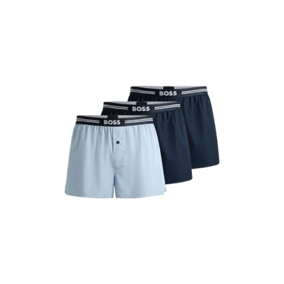 Abbildung von BOSS PACK OF 3 Panties, Herren, Größe: Medium, Patterned fourteen