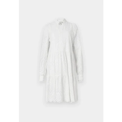Abbildung von YAS Yasholi NOOS Freizeitkleid, Damen, Größe: Large, Star white
