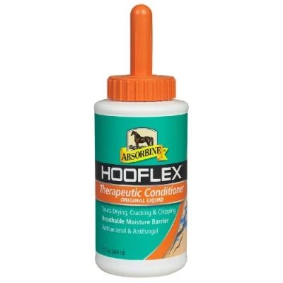 Abbildung von Absorbine Hooflex Ursprüngliche Liquid Huf Conditioner (450ml oder 887ml), schützt vor Austrocknung und Rissen Small