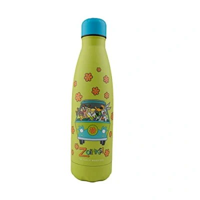 Abbildung von Cinereplicas Scooby Doo Looney Tunes Isolierte 500ml Wasserflasche aus Edelstahl Offizielle Lizenz