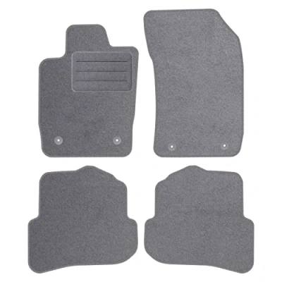 Abbildung von TEXER Textil Fußmatten Passend für Audi A1 8X Bj. 2010 2018 GRAU