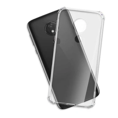 Abbildung von mtb more energy® Hülle Crystal Armor kompatibel mit Motorola Moto G7 Power (6.2&#039;&#039;) verstärkte Ecken Anti Shock Schutzhülle Case Cover Tasche