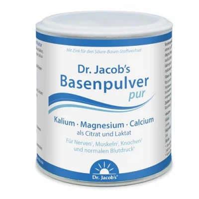 Abbildung von Dr. Jacob&#039;s Basenpulver pur 200 g