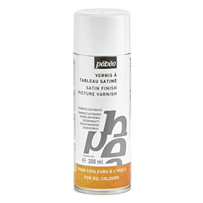 Abbildung von Pebeo 200 ml Satin Bild Lack Spray, transparent