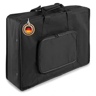 Abbildung von ETEC Professional Softcase Transporttasche für 4X Akku LED Par Scheinwerfer E412 Tragbare Tasche DJ, Event, Bühne, Partybeleuchtung und Hochzeit