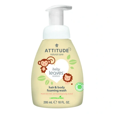 Abbildung von Attitude Baby 2 in 1 Haar &amp; Körperwaschgel Birnennektar 295ml