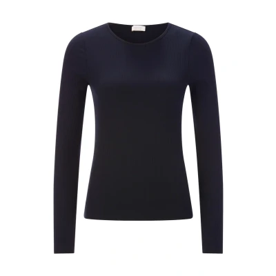 Abbildung von Rich &amp; Royal Langarmshirt, Damen, Größe: 38, Black