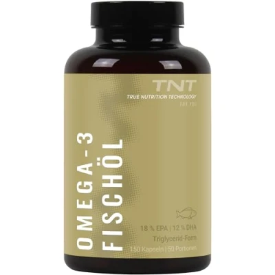 Abbildung von TNT (True Nutrition Technology) Omega 3 TG Kapseln, 150,00 St., 201 g