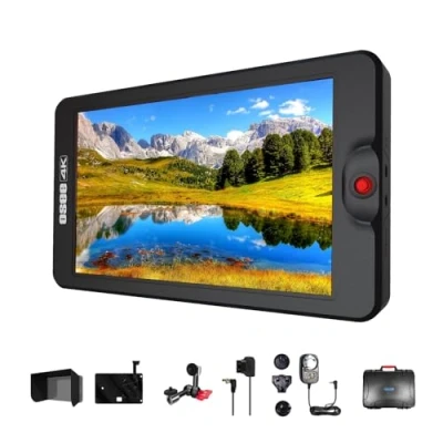 Abbildung von Osee G7 Kamera Feldmonitor 7 Zoll 3000 Nits Ultraheller DSLR Camera Field HDR Monitor 1920x1200 3D LUT 3G SDI 4K HDMI EIN und Ausgang