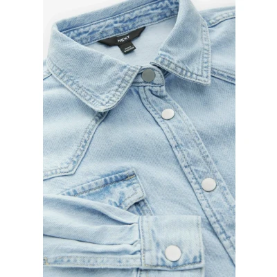 Abbildung von Next TALL Hemdbluse, Damen, Größe: 52/54xT, Bleach blue