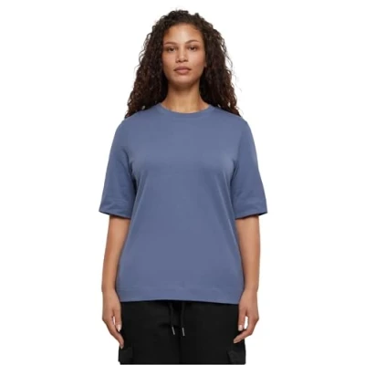 Abbildung von Urban Classics Classy Tshirt basic, Damen, Größe: 5XL, Vintageblue