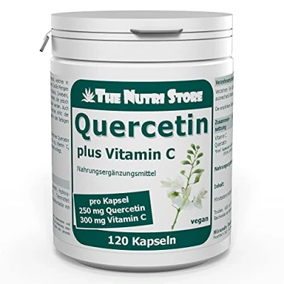 Abbildung von Quercetin 250 mg plus Vitamin C 300 K 120 St
