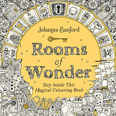 Abbildung von Rooms of Wonder: Step Inside this Magical Colouring Book