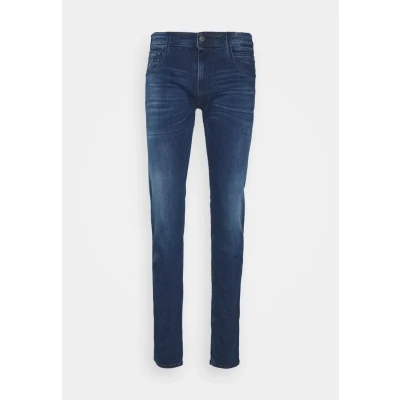 Abbildung von Replay Herren Jeans Anbass Slim Fit mit Power Stretch, Medium Blue 009 1 (Blau), 32W / 32L