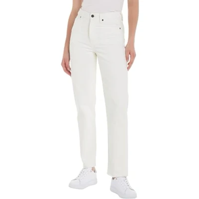 Abbildung von Tommy Hilfiger Classic Jeans Straight Leg, Damen, Größe: 32x32, Ecru