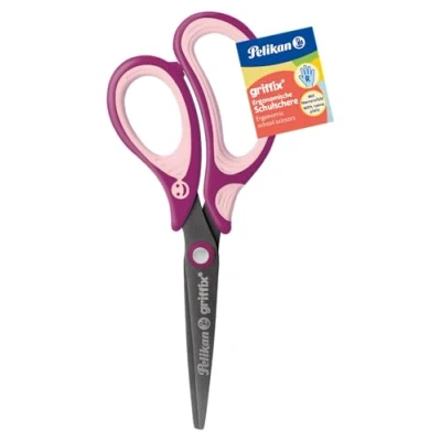 Abbildung von Pelikan Schulschere griffix SweetBerry Rechtshänder Spitz 15cm