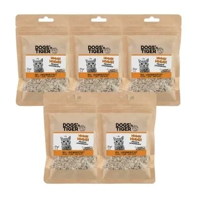 Abbildung von Adult Katzen Snacks Mmmh mmmh, Leckerlies, 99% Gefriergetrocknete Entenbrustfilet, 5x 30g 0,5cm Würfel