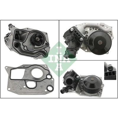Abbildung von INA 538 0888 10 Wasserpumpe mit Thermostat für Keilrippenriementrieb BMW: 2 Active Tourer