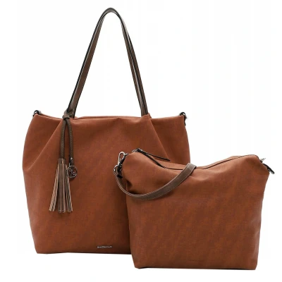 Abbildung von Emily &amp; Noah ELKE Shopping Bag cognac, Damen, Größe: One Size, Cognac