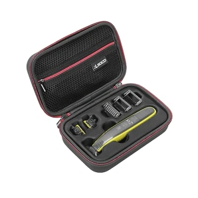 Abbildung von RLSOCO Tasche für Philips OneBlade Face &amp; Body QP2824,QP2734,QP2834,QP4631,QP2630,QP2724,QP2520 Harter Reise Etui Hülle 360 Elektrischer Bartschneider