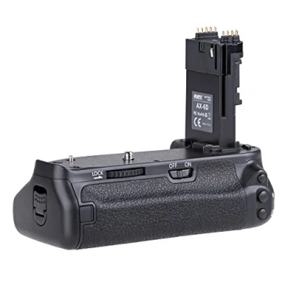 Abbildung von ayex Batteriegriff Passend für Canon EOS 6D ähnlich BG E13 100% Kompatibilität Akkugriff optimal zum fotografieren im Hochformat