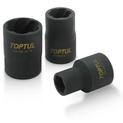 Abbildung von TOPTUL BAAK1611 Kraft Stecknuss 34 11 12,5 (1/2&quot;)