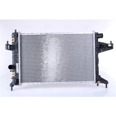 Abbildung von NISSENS 63018 Kühler, Motorkühlung Aluminium 540 358 26 Kühlrippen gelötet OPEL: Corsa C Schrägheck, Tigra Twintop