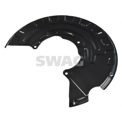 Abbildung von SWAG 33 10 6297 Ankerblech Vorderachse links VOLKSWAGEN: GOLF 5 Schrägheck, 6, Passat B7 Variant, AUDI: A3 Sportback