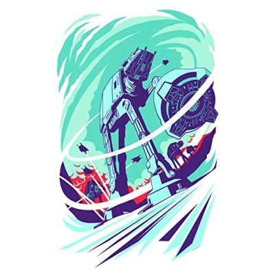 Abbildung von Komar Poster &quot;Star Wars Classic Vector Hoth&quot;, Star Wars, (1 St.), Kinderzimmer, Schlafzimmer, Wohnzimmer