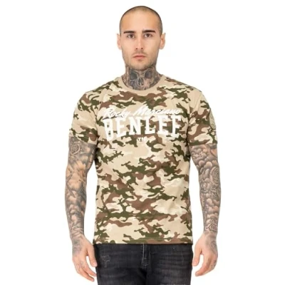 Abbildung von Benlee Normale Passform Camdden Tshirt print, Herren, Größe: 3XL, Camo desert