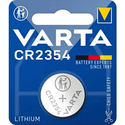 Abbildung von VARTA Batterien Knopfzelle CR2354, 1 Stück, Lithium Coin, 3V, kindersichere Verpackung, für elektronische Kleingeräte Autoschlüssel, Fernbedienungen, Waagen