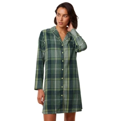 Abbildung von Triumph Boyfriend Nachthemd, Damen, Größe: 42, Green combination