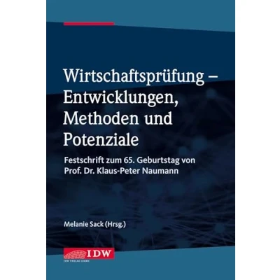 Abbildung von Wirtschaftsprüfung Entwicklungen, Methoden und Potenziale: Festschrift zum 65. Geburtstag von Herrn Prof. Dr. Klaus Peter Naumann